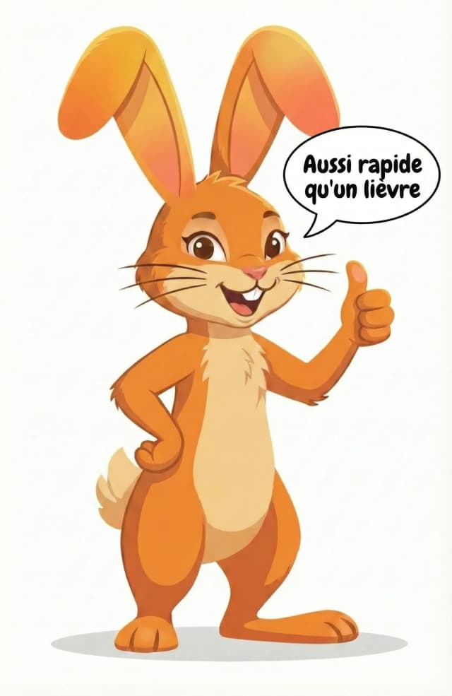 Vicsia — rapide comme un lièvre